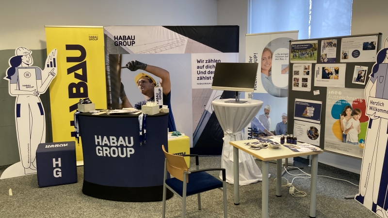 Besuche uns am HABAU Messestand